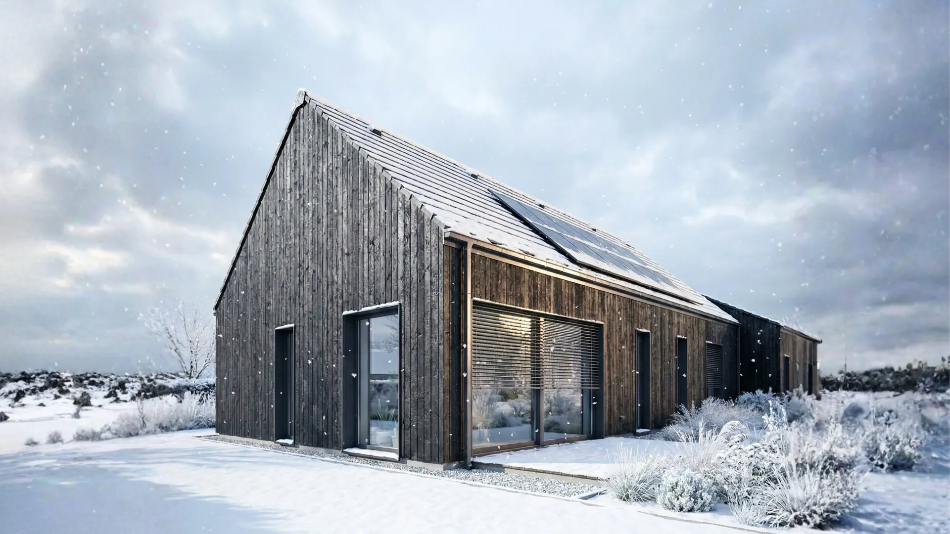 Projekt domu dom pasywny Hexa Green